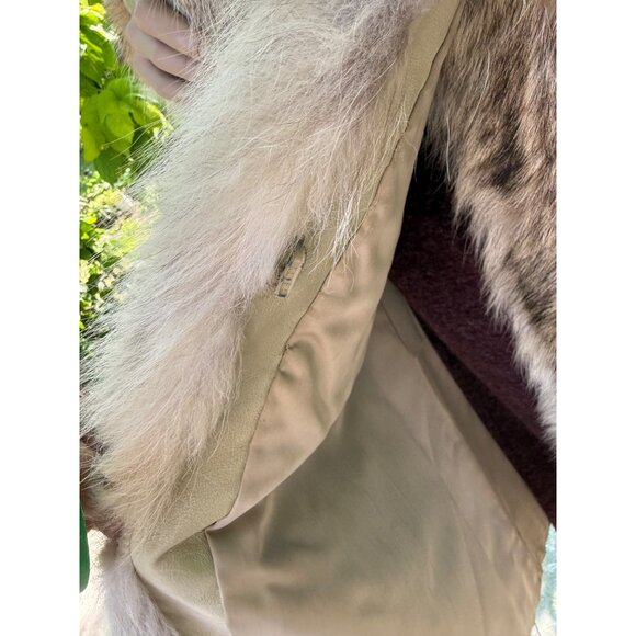 Vintage Coyote Full Length Fur Coat HURTIG Furs - Picture 10 of 16